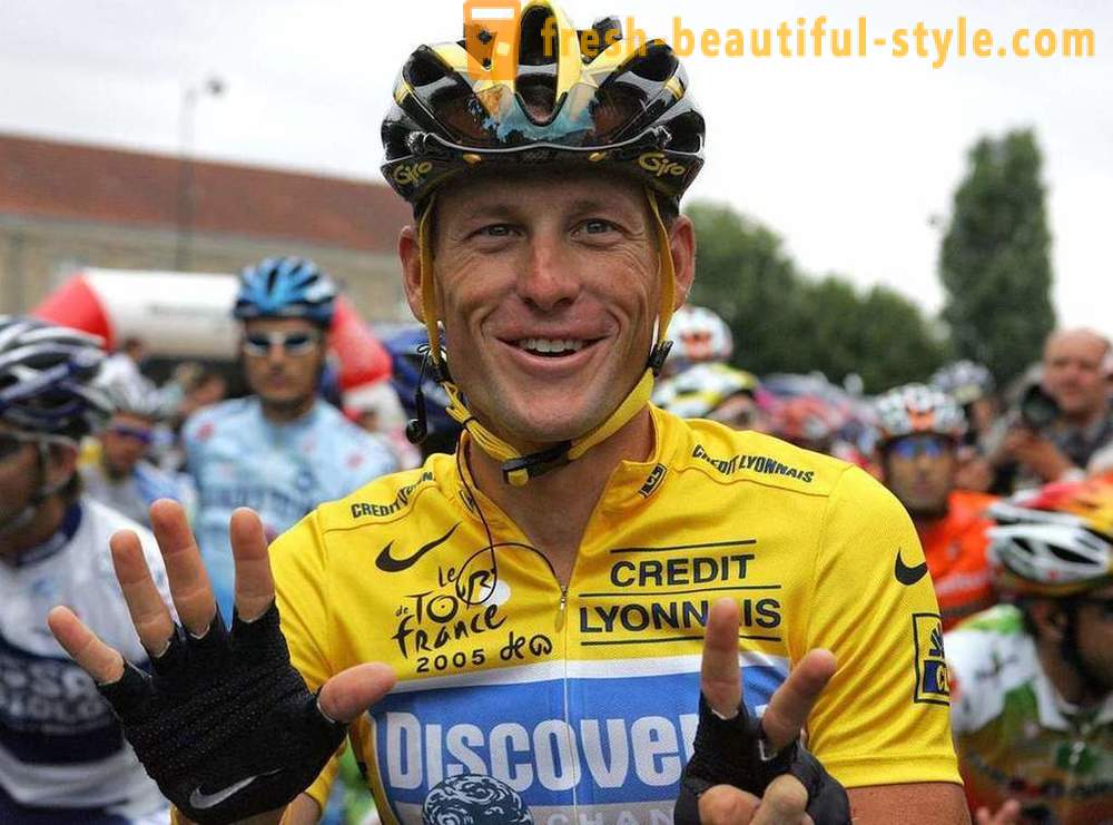 Lance Armstrong: biografija, kariera otrokom, rak boj in foto knjige