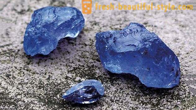 Blue kamni: fotografija, ime, lastnosti, ki so primerni za znakov zodiaka