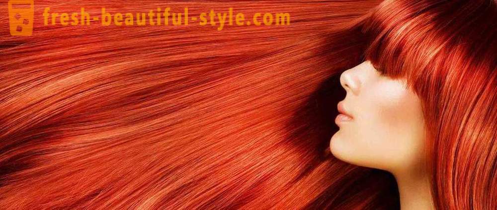 Ginger barva las: pregled, značilnosti, proizvajalci in ocene