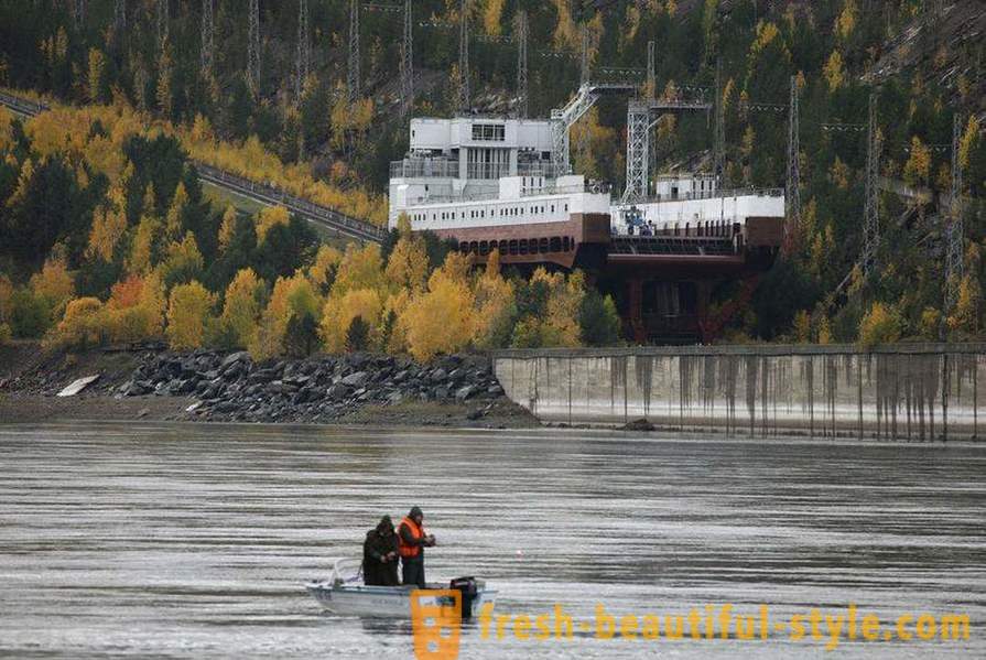 Krasnoyarsk jezero - zavarovana kraji Sibiriji