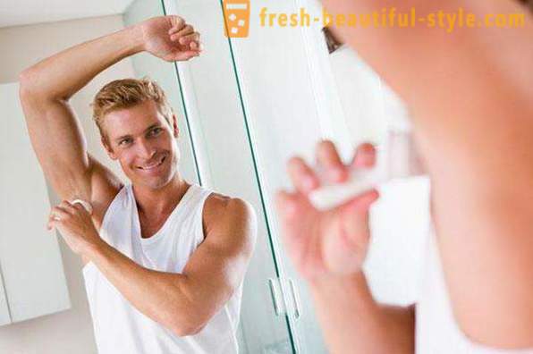 Najboljša deodorant za moške: lastnosti pregledov