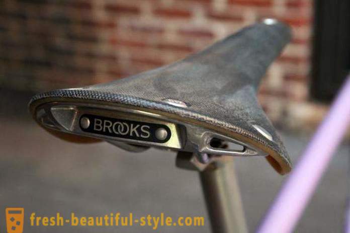 Bicycle sedlo Brooks: pregled, značilnosti in prednosti