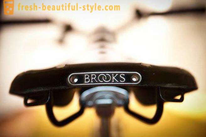 Bicycle sedlo Brooks: pregled, značilnosti in prednosti
