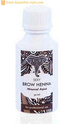 Henna za obrvi Brow Henna: pregledov, navodila
