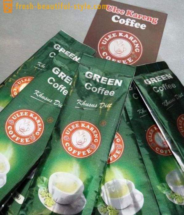 Zelena hujšanje Kava: ocene, koristi in škoduje, navodila