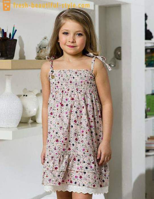Lepe poletne sundresses za dekleta - najboljših modelov, vzorcev in odzivi