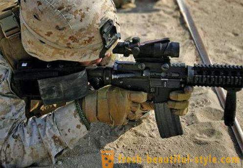 Ameriški napad puška puška M4 specifikacije, zgodovina nastanka