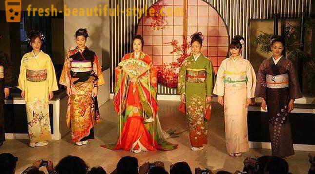 Kimono japonske zgodovine izvor, značilnosti in tradicije
