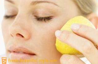 Kako lahko uporabljam limono na obrazu?
