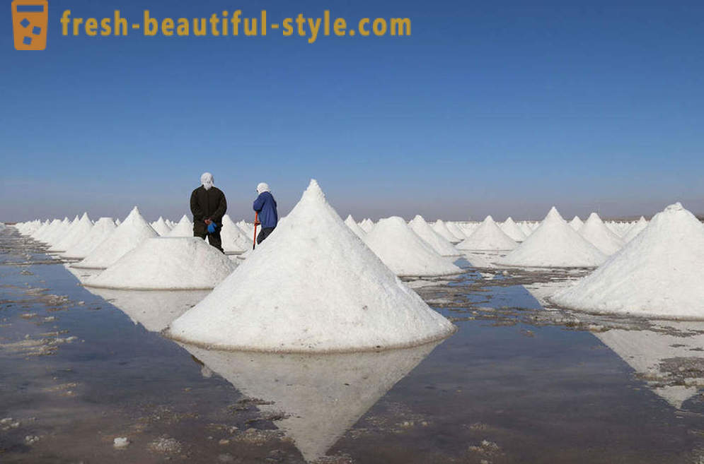 Mesta, kjer se sol kopljejo, na fotografijah