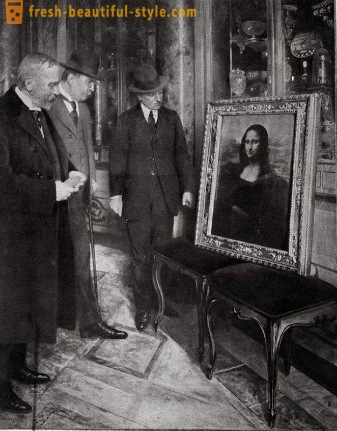 Zgodovina ugrabitev Mona Lisa