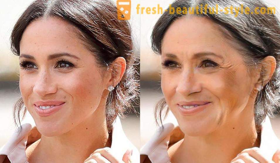 Zdravniki so pokazale, kot bi bili prikazani Meghan Markle in Kate Middleton v starosti