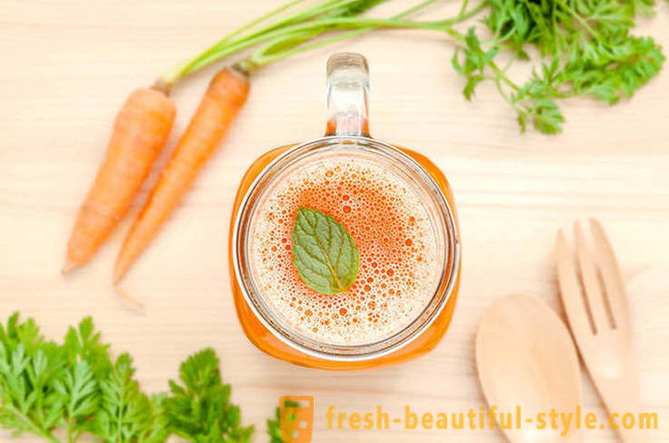 7 razlogov za dodajanje k prehrani okusne in zdrave korenčkov sok