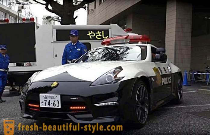 Strme Japonski policijska vozila
