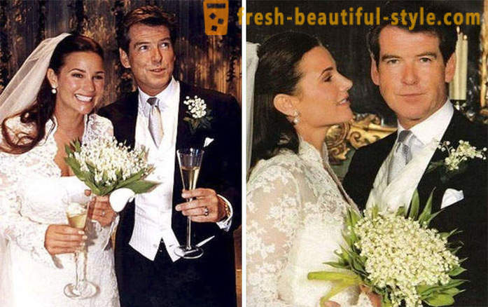 Pierce Brosnan in njegova žena praznoval svojo srebrno poroko