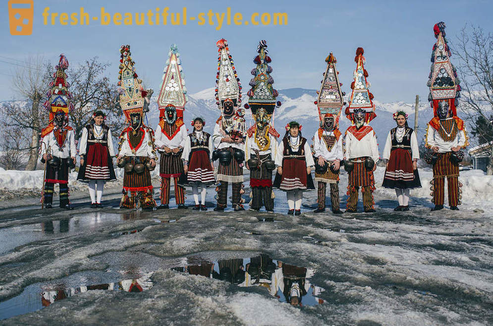 Kuker - novoletni ritual v Bolgariji