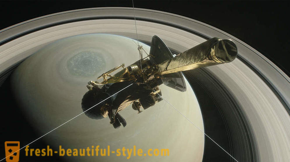 Svet preprosto z napravo Cassini