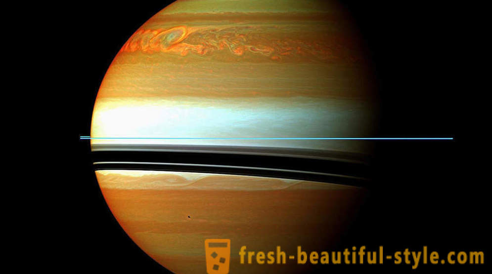 Svet preprosto z napravo Cassini