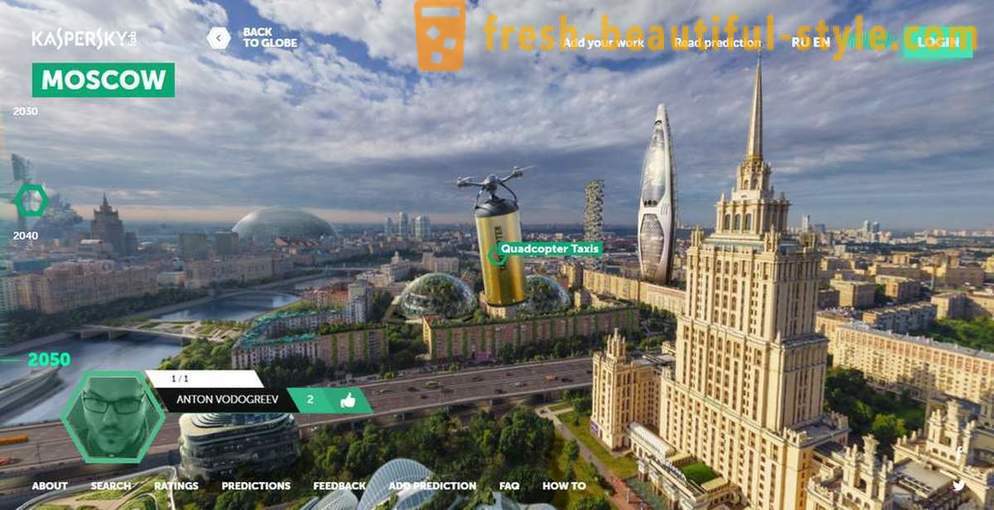 Kaj se bo Moskva v 2050