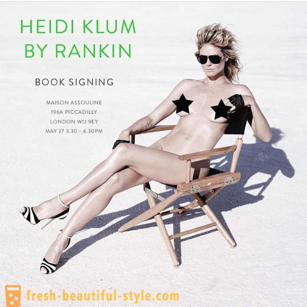 Heidi Klum razgaljene za iskren photoshoot