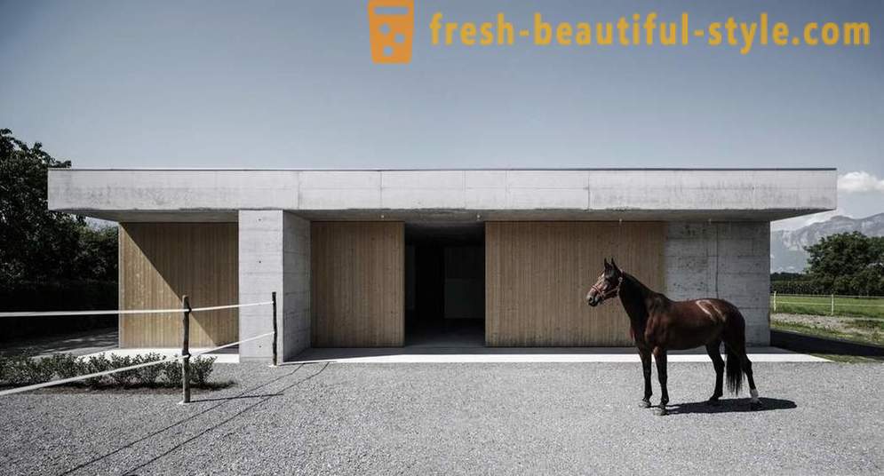 Oblikovanje veterinarski kliniki za konje v Avstriji