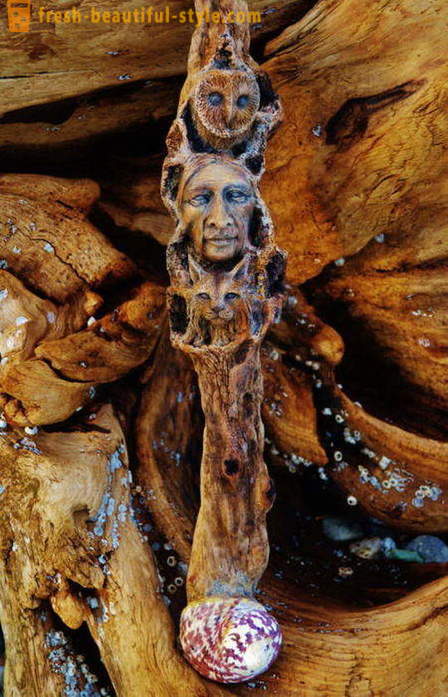 Dobrodošli na zgodbo: osupljive skulpture iz naplavljenega lesa, ki je videti, kdo nevede verjamejo v čudeže in magijo