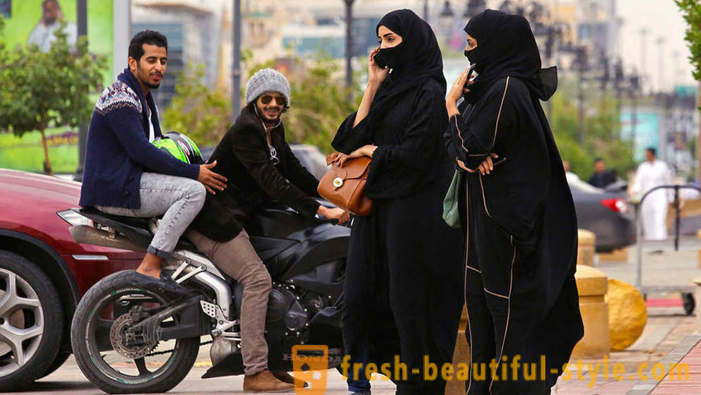 10 stvari, ki jih ni mogoče storiti, da ženske v Savdski Arabiji
