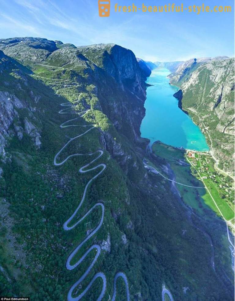 Lepota norveških fjordov v delu britanskega fotografa