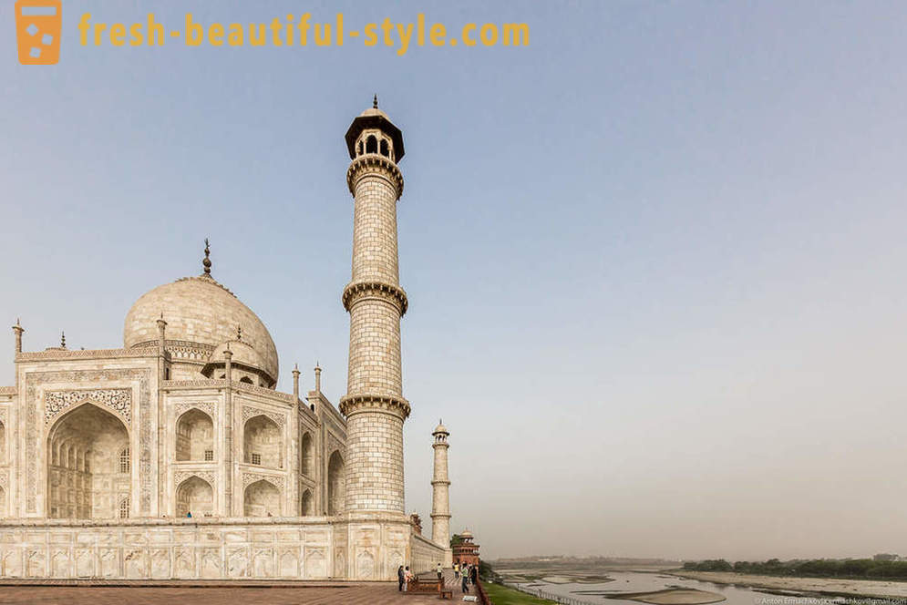 Kratek postanek v Indiji. Neverjetno Taj Mahal