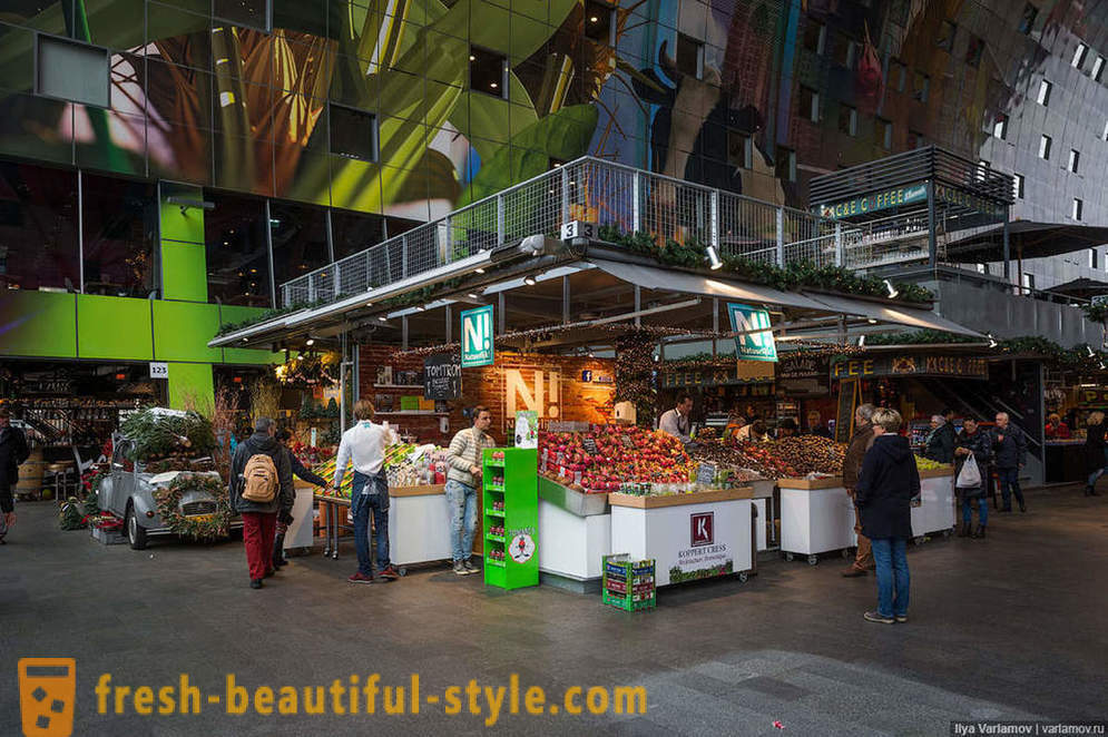 Rotterdam Markthol - luksuzni trg na svetu