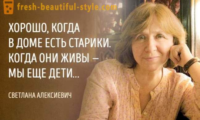 15 piercing navaja Nobelov nagrajenec Svetlana Aleksievich