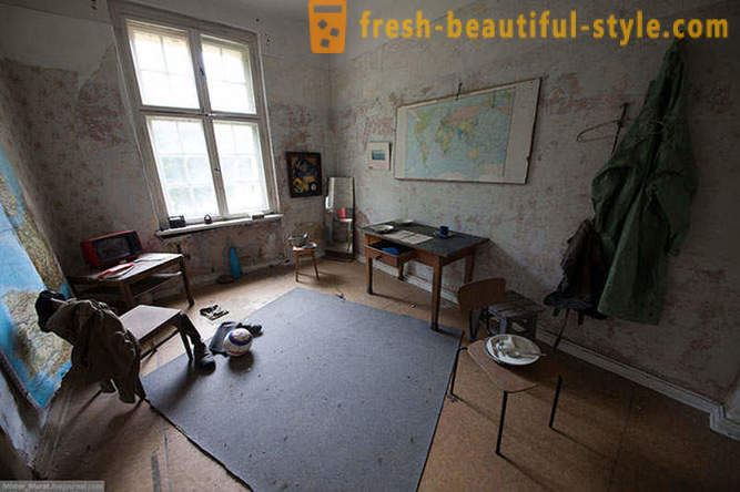 Zapuščene sedež v skupini sovjetskih čet v Nemčiji