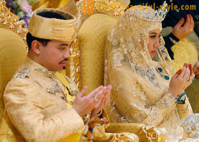 Luksuzni poroka prihodnje Sultan Brunej