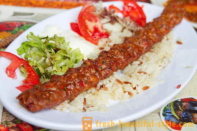 Najbolj priljubljene jedi turške kuhinje