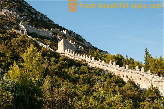 Hodi na Wall of China hrvaškem polotoku
