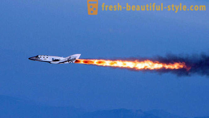 Hodi na razbitine ameriškega SpaceShipTwo