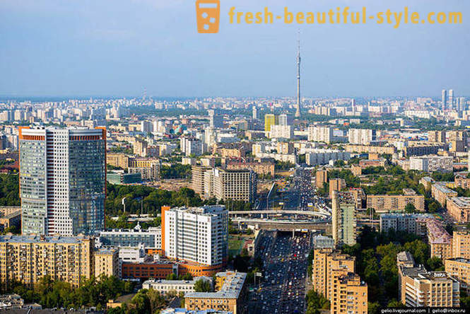 Moskva z višine