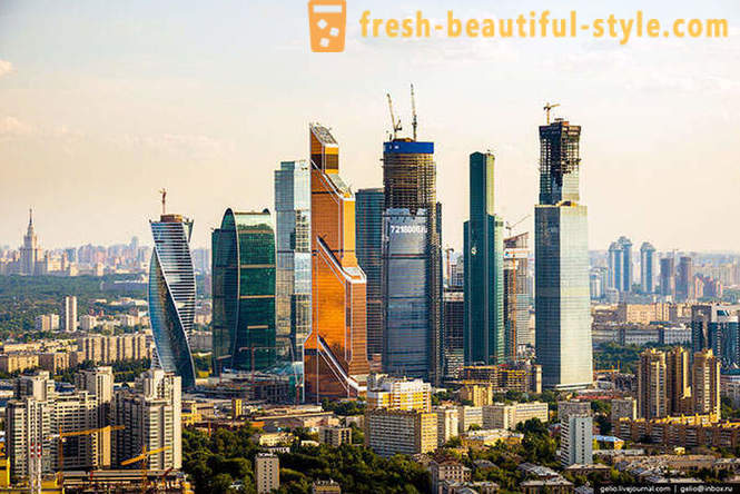 Moskva z višine