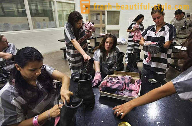 Delavniki ženske zaporniki v zaporu v ZDA