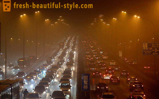 Nevarne ravni onesnaženosti na Kitajskem