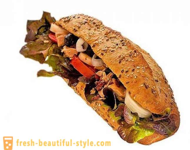 10 najbolj znanih sendviči