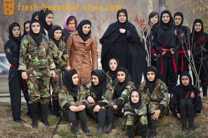 Iranske ženske nindže