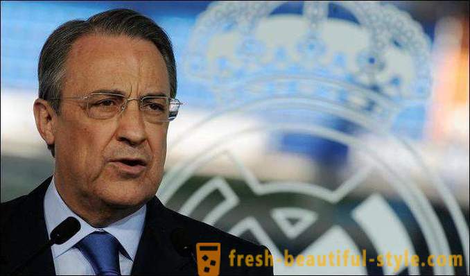 Florentino Perez: Življenjepis predsednik kraljevega kluba 