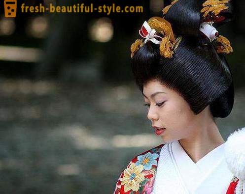 Japonski hairstyles za dekleta. Tradicionalni japonski pričeska