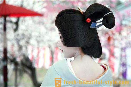 Japonski hairstyles za dekleta. Tradicionalni japonski pričeska