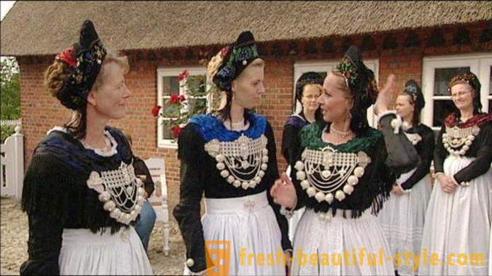 Nemški nacionalni kostumi za ženske, moške in otroke. etnične oblačila