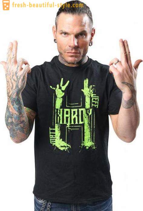 Jeff Hardy (Jeff Hardy), profesionalni rokoborec: biografija, kariera