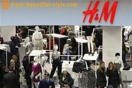 H & M trgovina v Moskva, naslov, razpon izdelkov