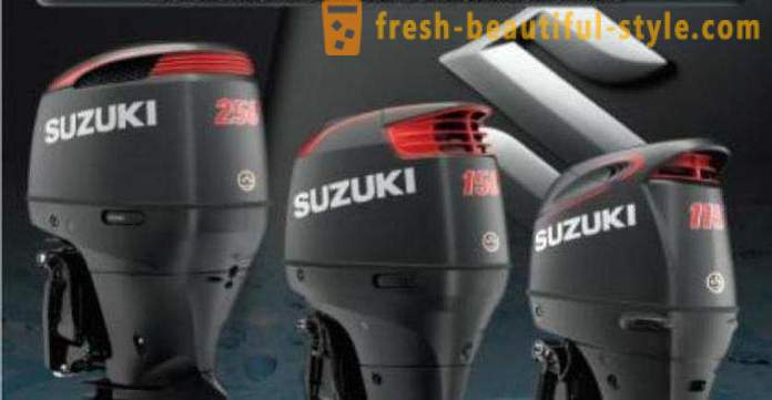 Suzuki (izvenkrmni motorji): modeli, specifikacije, pregledi