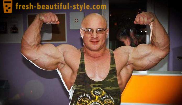 Vodyanov Ivan - uspešen bodybuilder Rusija